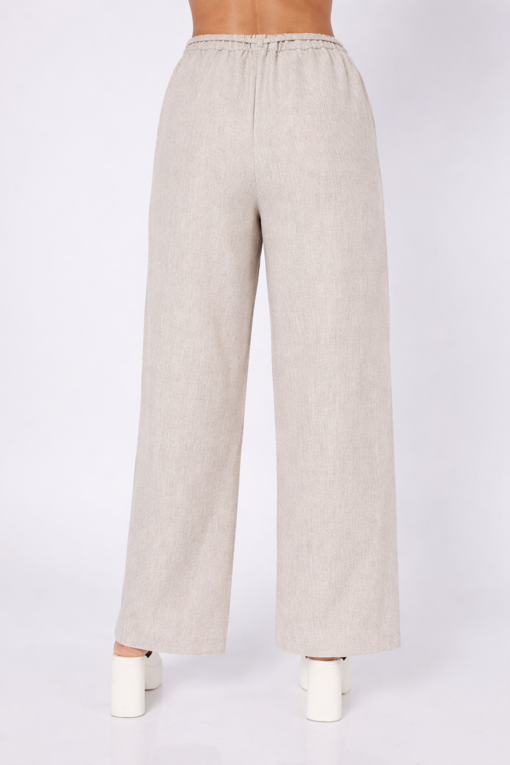 PANTALÓN PALAZO BEIGE - OASIS