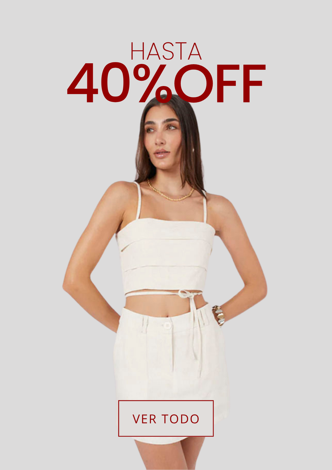 HASTA 40% OFF
