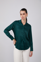 Blusa de Seda Botella