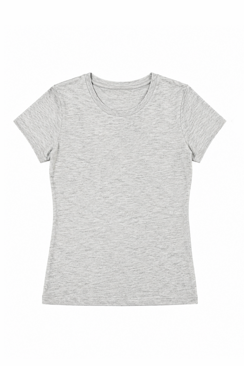 WOMEN'S PIMA COTTON POLO SHIRT ESTEFANIA MELANGE