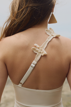 TRAJE DE BAÑO ENTERIZO ASIMÉTRICO PERLA - SOLARA