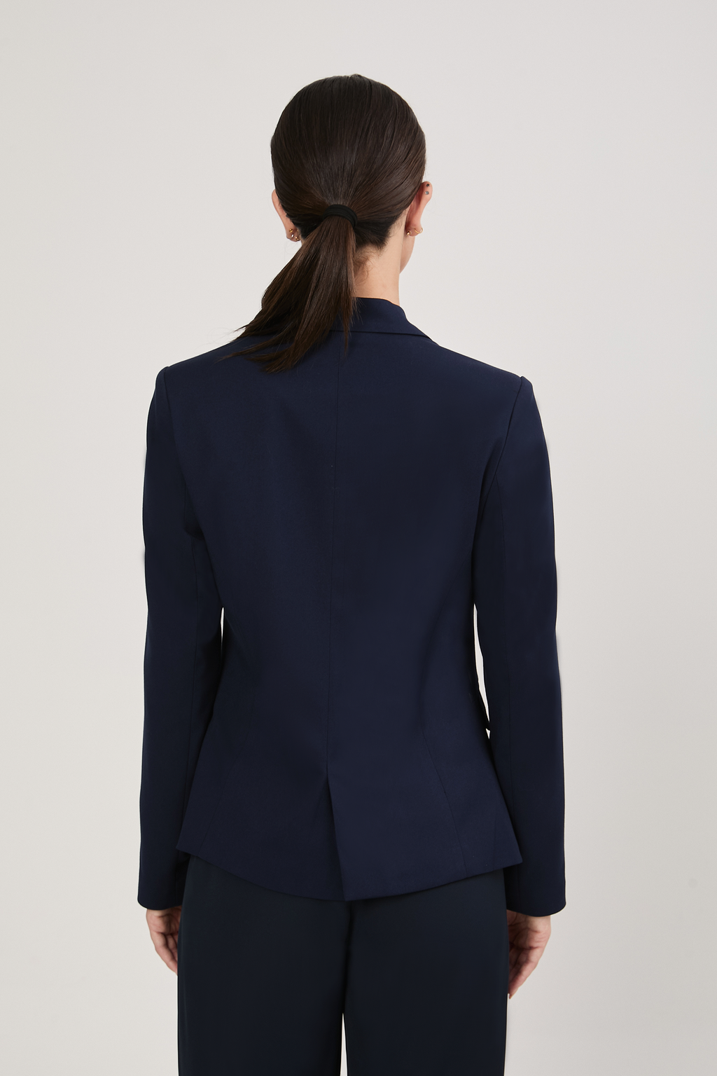 BLAZER SASTRERO ENTALLADO CON BOTON METALICO MARINO - KAJUN [PRE-VENTA]