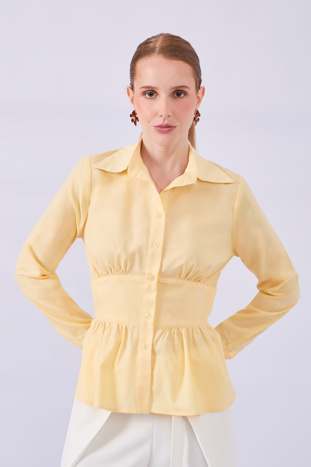 BLUSA AMARILLO - ALINA