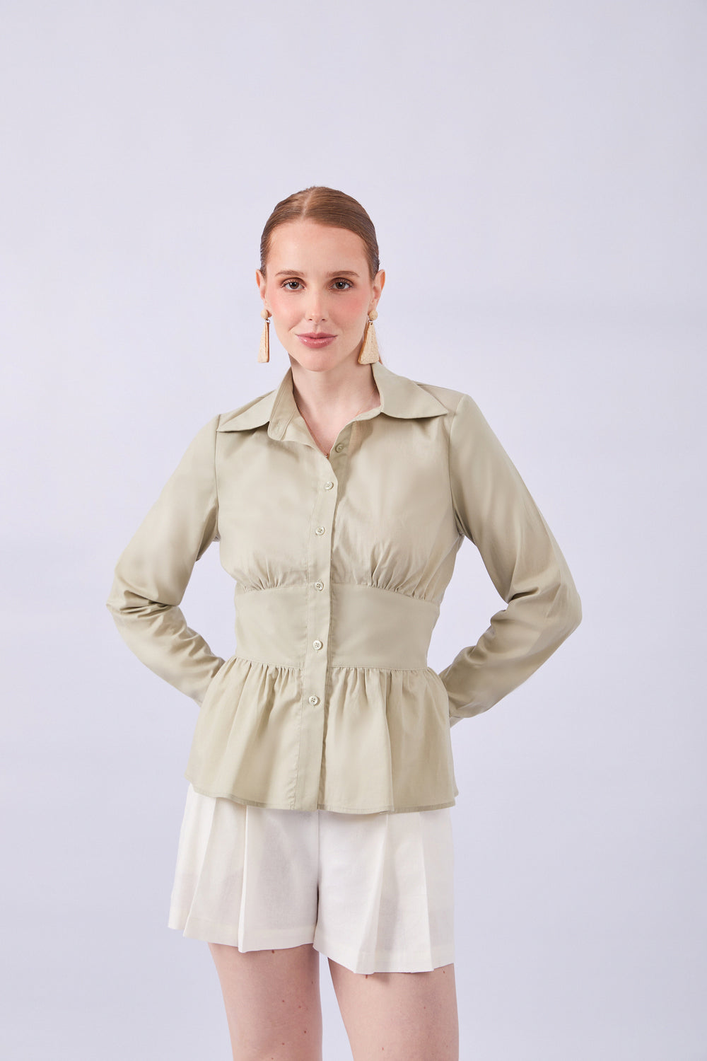 BLUSA VERDE - ALINA