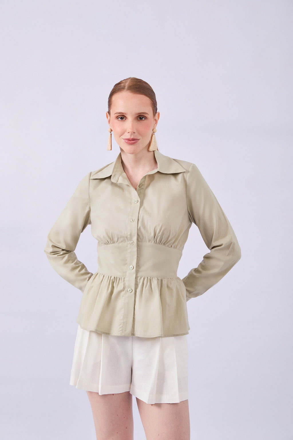 BLUSA VERDE - ALINA
