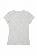 WOMEN'S PIMA COTTON POLO SHIRT ESTEFANIA MELANGE