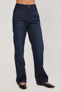 PANTALÓN JEAN RECTO CLÁSICO NATURAL - CAYETANA