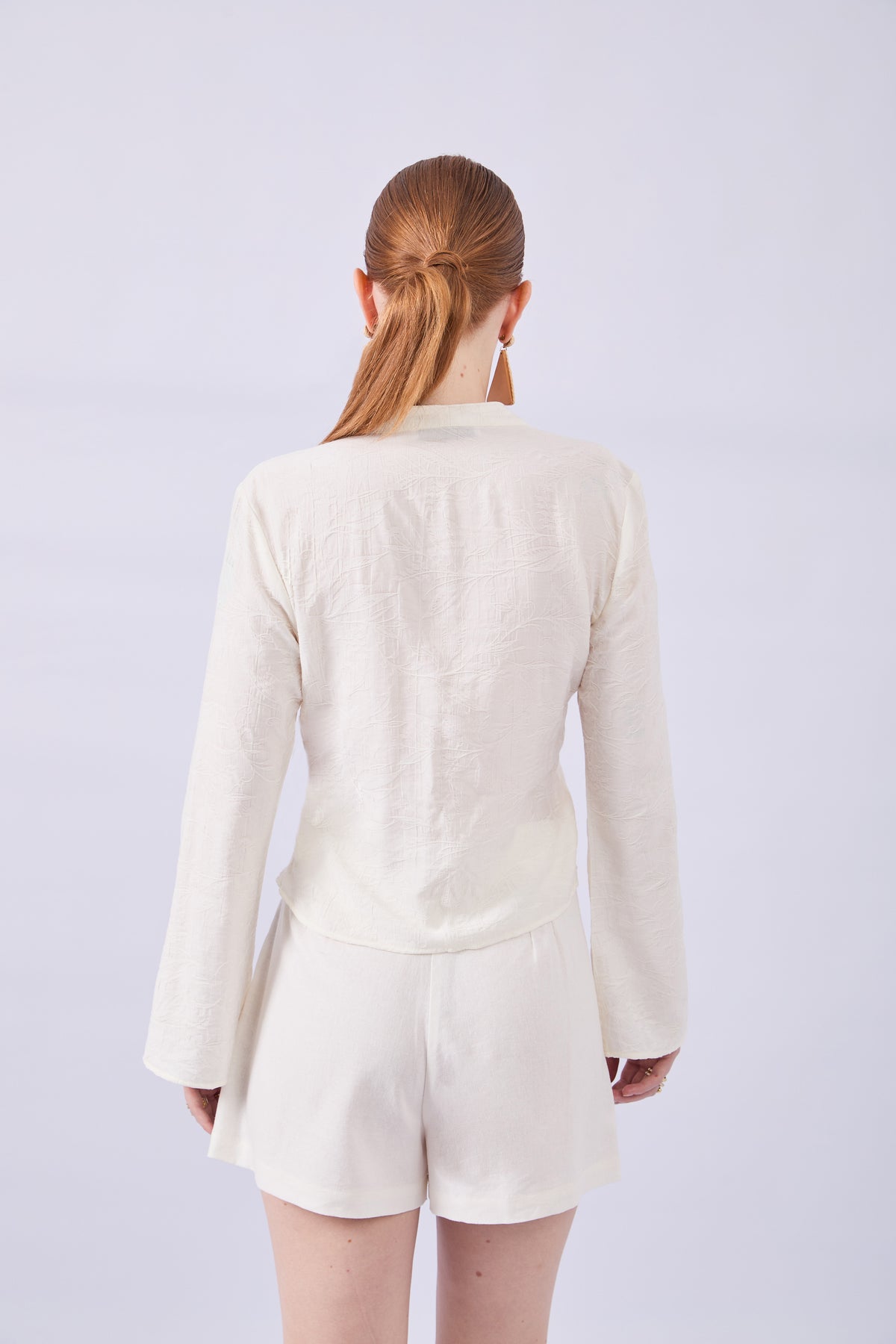 BLUSA PERLA - GARDENIA