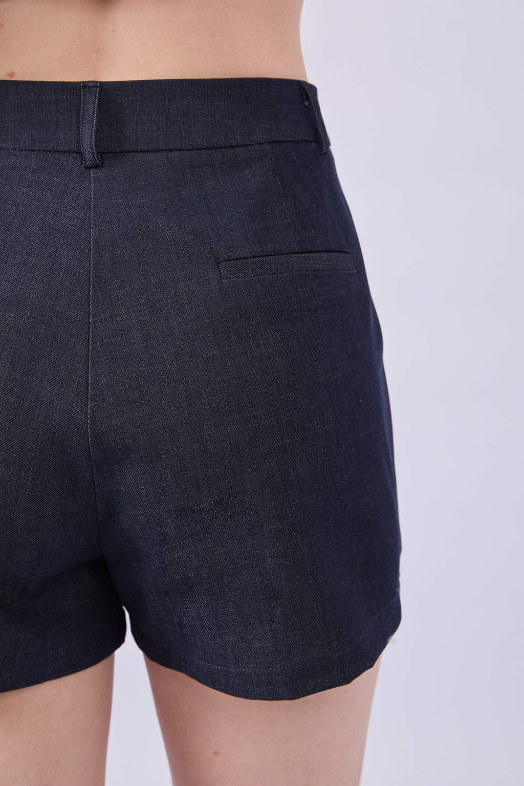 SHORT SASTRERO INDIGO - GEORGINA