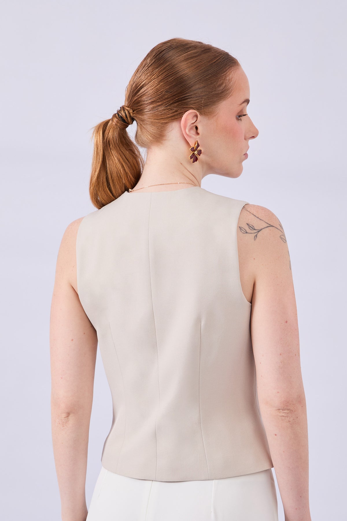 CHALECO BEIGE - LUMA