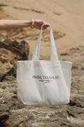 TOTE BAG LONA 100% ALGODÓN CON BOLSA INTERNA