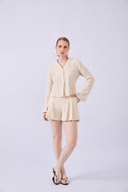BLUSA BEIGE - GARDENIA