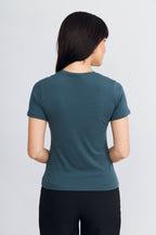 POLO ALGODON PIMA MUJER VERDE BOTELLA - CAMILA