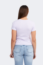 POLO ALGODON PIMA MUJER LILA R.PERLA - CAMILA