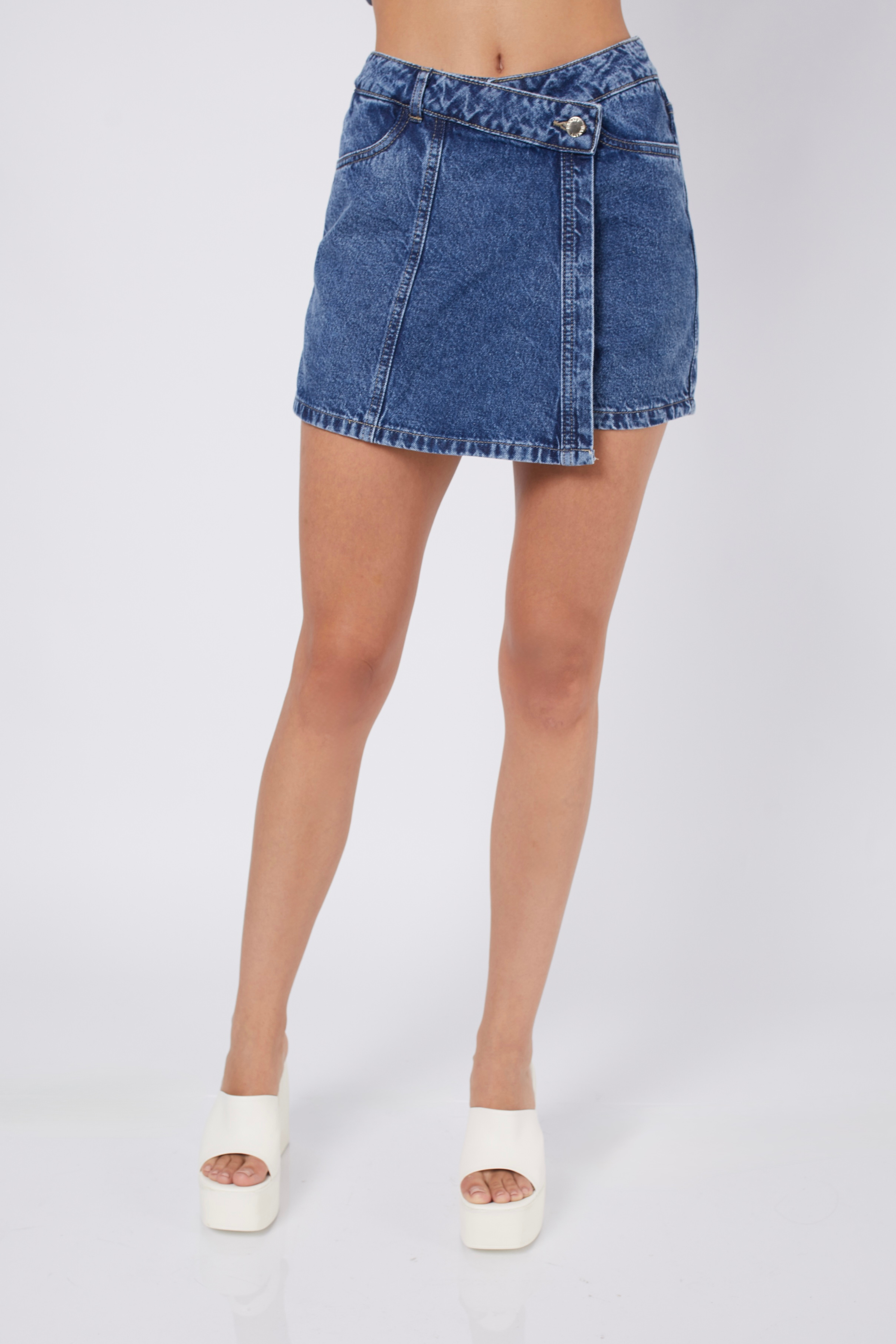 FALDA SHORT DENIM