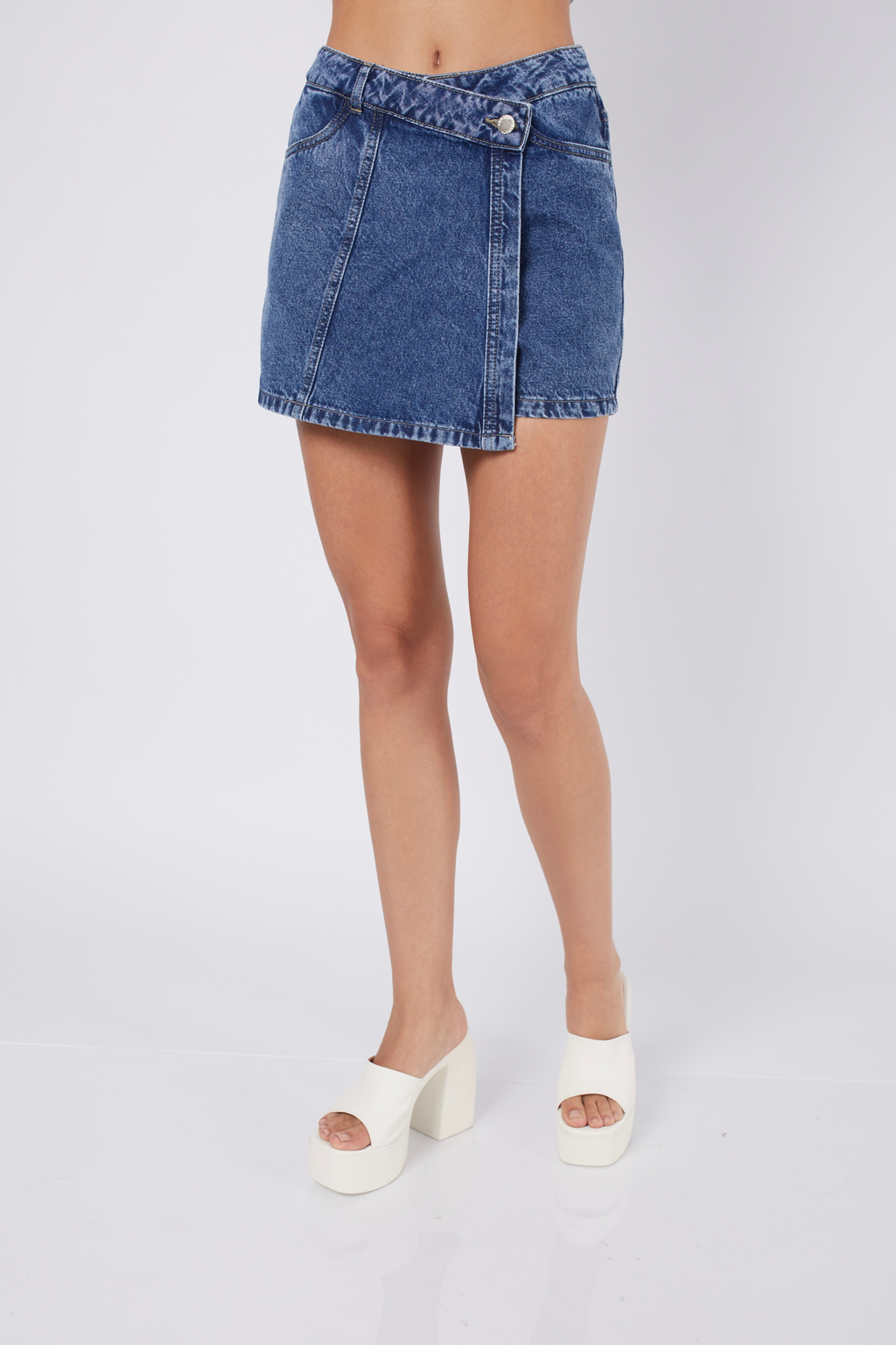FALDA SHORT DENIM