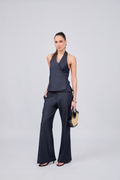 CHALECO ESCOTE EN V CON REGULADOR NATURAL - MISHKY
