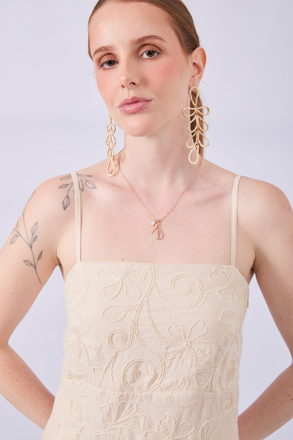 VESTIDO BEIGE - SOLÉ