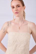 VESTIDO BEIGE - SOLÉ