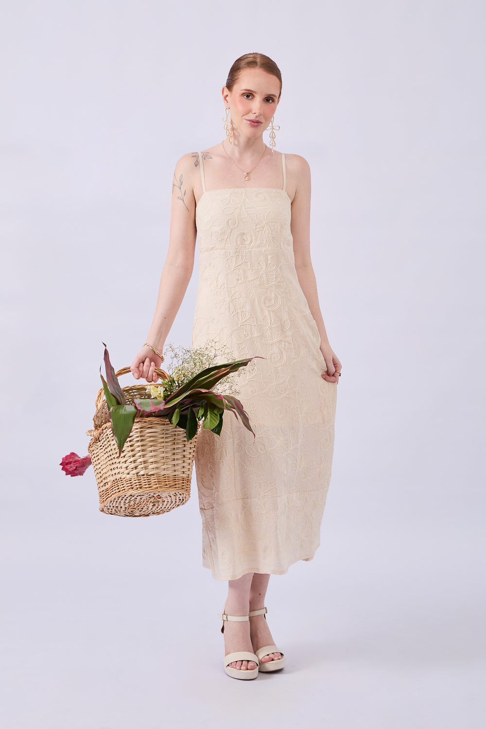 VESTIDO BEIGE - SOLÉ