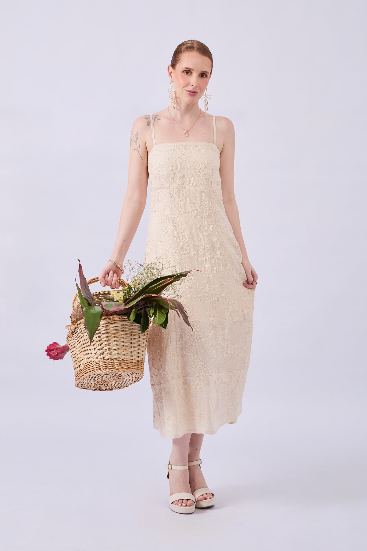VESTIDO BEIGE - SOLÉ