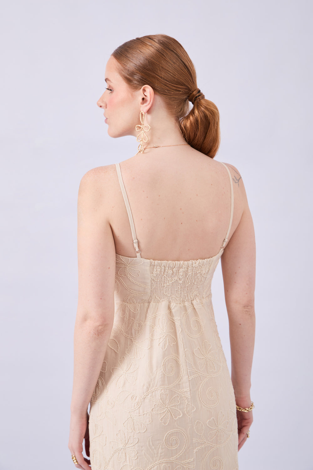 VESTIDO BEIGE - SOLÉ