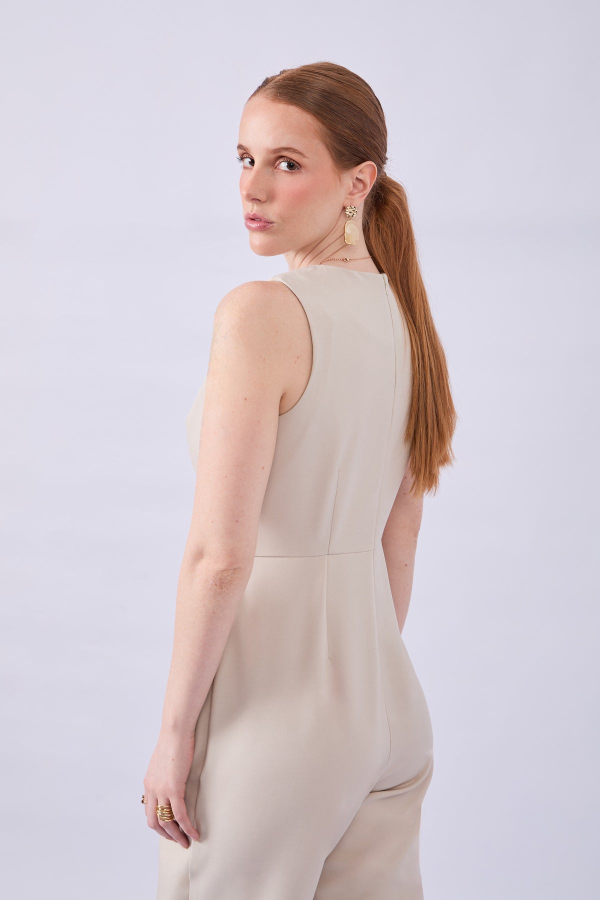 ENTERIZO BEIGE - MALVA