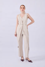 ENTERIZO BEIGE - MALVA