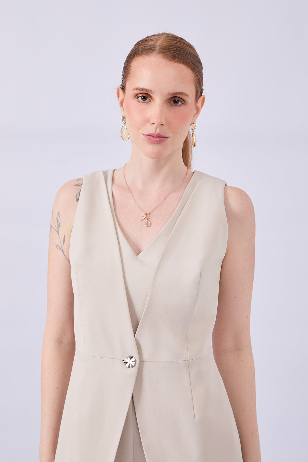 ENTERIZO BEIGE - MALVA