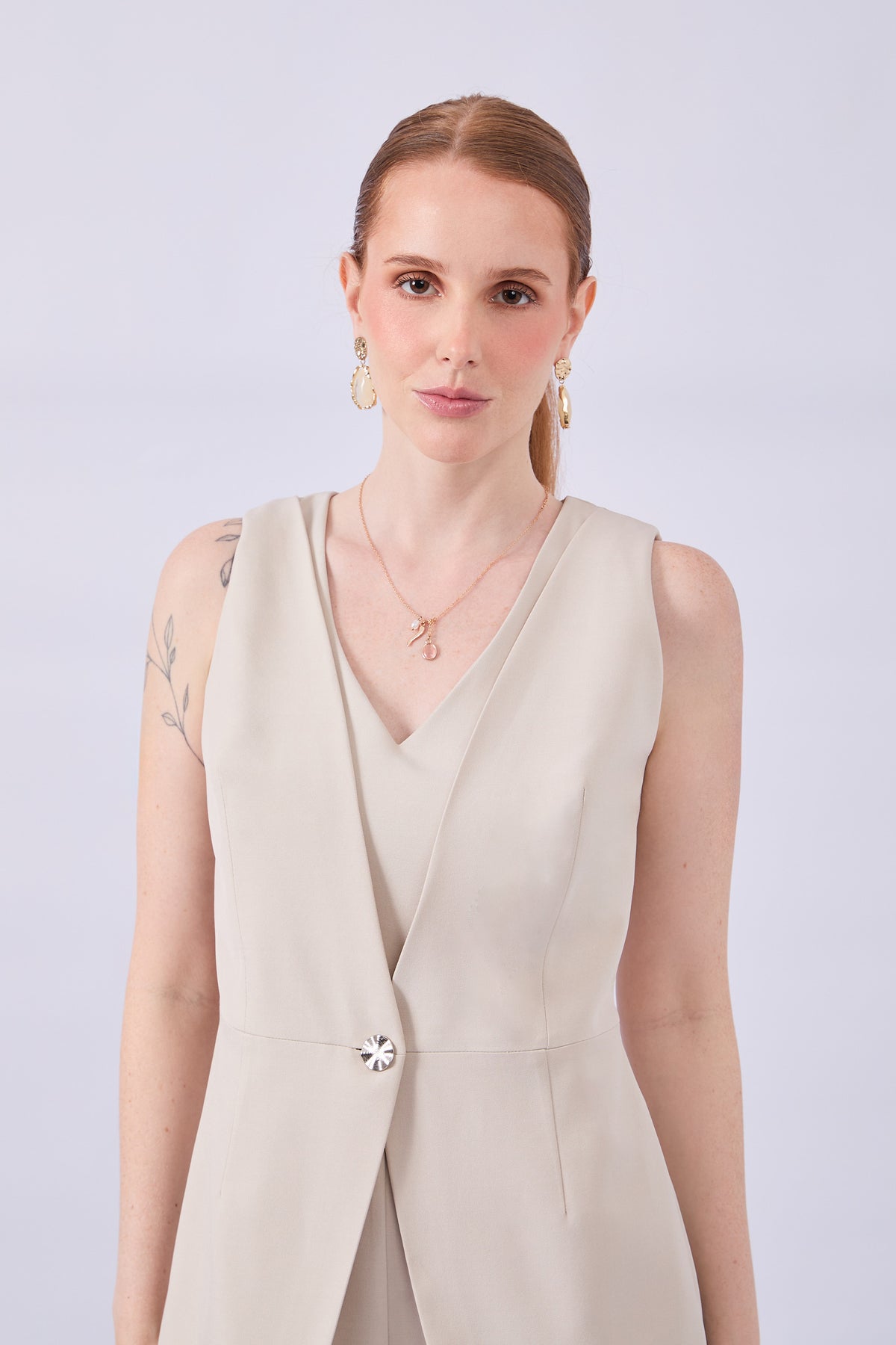 ENTERIZO BEIGE - MALVA