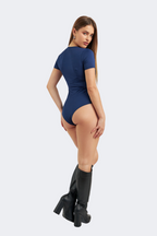 Body Manga Corta Cuello V Lucia