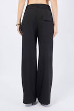 BLACK MERCEDES TAILOR-MADE TROUSERS