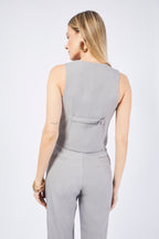 PANTALON SLOUCHY MELANGE - VIRGINIA