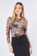 Polo tull manga larga Laura