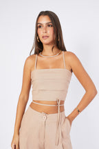 TOP ROMINA CAMEL