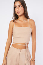 TOP ROMINA CAMEL