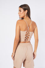 TOP ROMINA CAMEL
