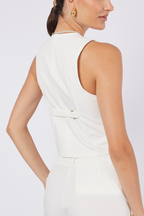 Chaleco Sastrero Perla