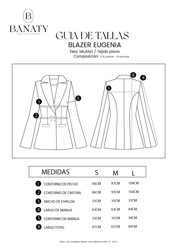 BLAZER SASTRE -  EUGENIA