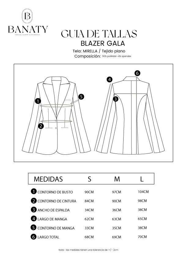 BLAZER CON BOLSILLOS FUNCIONALES - GALA