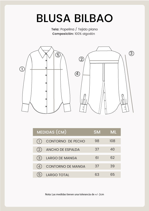 BLUSA CAMISERA CON BOTONES DELANTEROS Y POSTERIORES AMARILLO - BILBAO