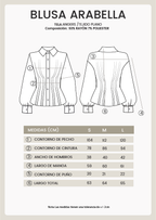 BLUSA CAMISERA MANGA CON PINZAS OLIVO - ARABELLA [PRE-VENTA]