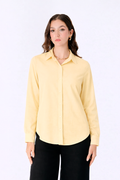 BLUSA CAMISERA MANGA LARGA AMARILLO - AFRICA