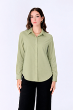 BLUSA CAMISERA MANGA LARGA - AFRICA