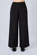 PANTALÓN SASTRERO A LA CINTURA NEGRO - MISHKY