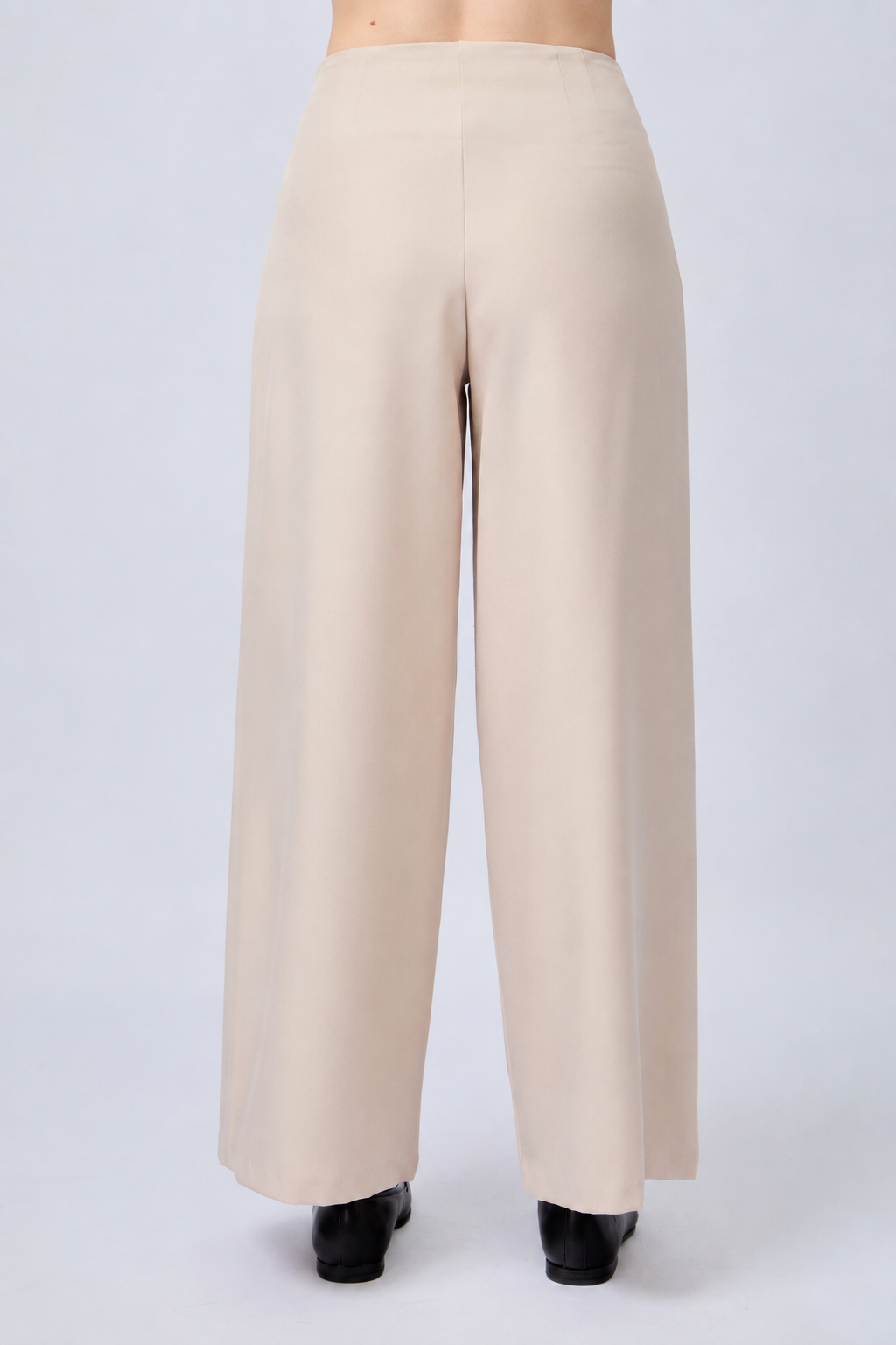 PANTALÓN SASTRERO A LA CINTURA BEIGE - MISHKY