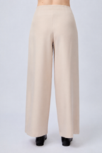 PANTALÓN SASTRERO A LA CINTURA BEIGE - MISHKY