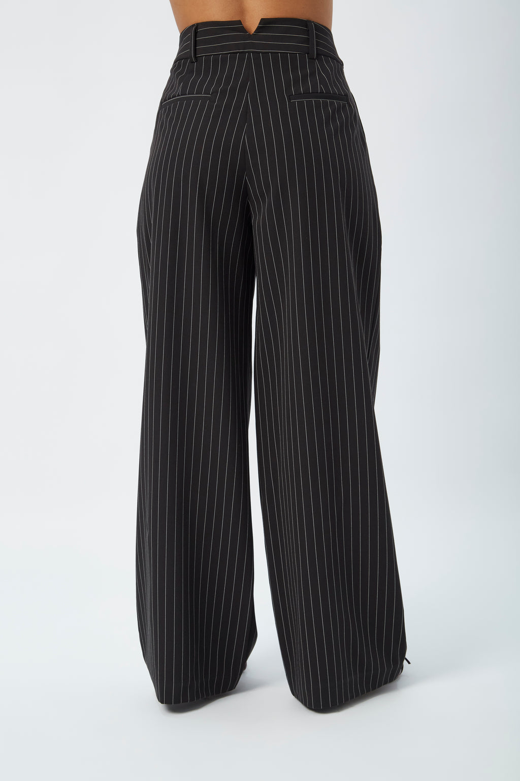 Pantalón De Rayas Rayas Negro - Miranda