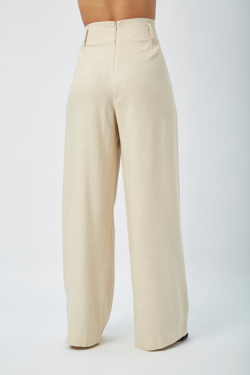 Aitana Raw Linen Pants