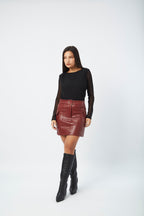 Polo tull manga larga Laura